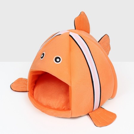 Animal house "Fish-Clown", 31 x 30 x 28 cm, orange-3