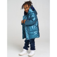 Winter coat for a boy, height 98 cm