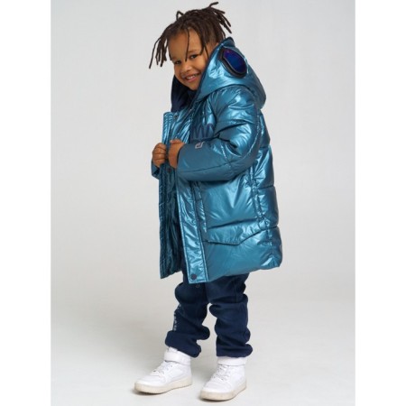 Winter coat for a boy, height 98 cm