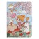 Gift notebook, A6+, 132 sheets, color block, with a stream on a magnet, PVC cover, "Anime", mix