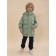 Windbreaker for boys, height 104 cm, green color