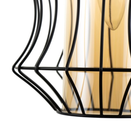 Lamp Bayerlux "Alauser" E27 40W Black 19x19x22-122 cm-4