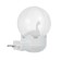 Night Swan Led White 7x7x11 cm Risalux