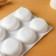 Form for mussa desserts and baking konfinetta “puenti”, silicone, 30 × 18 × 3 cm, 8 cells (6.6 × 3 cm), white color