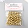 Set of beads "needlework" plastic, diameter 8 mm, 25 g, gold