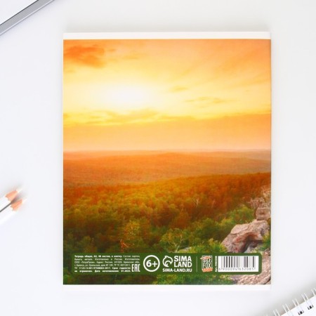 An objective note 48 sheets, A5, nature, with reference materials “September 1: History”, cover coated cardboard 230 gr., Inner block in a cage 80 gr., Whitein up to 80%, block No. 2.-4