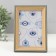 Photo frame plastic 10x15 cm "Tree with golden border" 12x17 cm