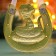 New Year. Souvenir-sloping “Health Snake”, olive, enamel, rhinestones