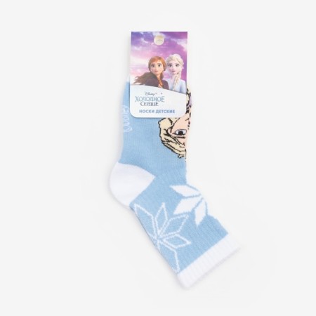 Children's socks "Elsa", cold heart, size 16-18 cm-4