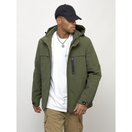 Male spring jacket, size 48, khaki color-9