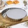 Baking form with a removable bottom, h = 4.5 cm, d = 28 cm