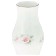Vase 11 cm, bernadotte, decor "Pale roses, platinum layout"