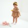 Kit for girls (tunic, shorts) minku beige color, height 80-86 cm