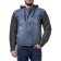 Textile jacket Moteq Groot, men's, size s, blue, black