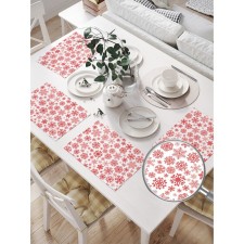A set of napkins for setting the table 