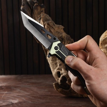 The folding “capture” knife 21cm, the blade 90mm/1.6mm, with a slope-8