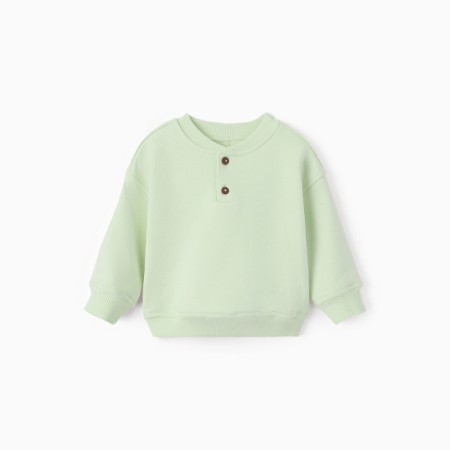 Baby Minaku: Basic Line Baby, Sage color, height 62-68