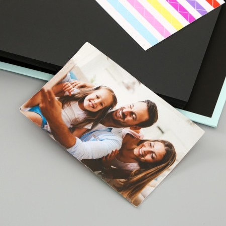 Photo album 25 sheets (corners+rings) "Lama" 27x19 cm-4