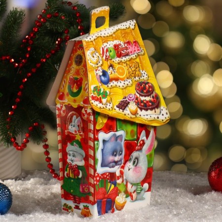 Gift box "Marmelad", Fairytale House, 14.3 x 7.2 x 28.5 cm