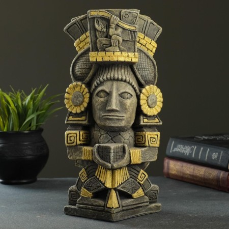 Climber "totem" 10x10x28 cm, for a candle d = 5 cm mix-6