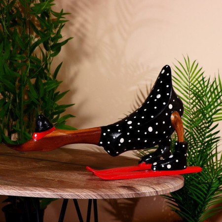 Souvenir "Duck-Slizer in the Black" tree 33 cm-2