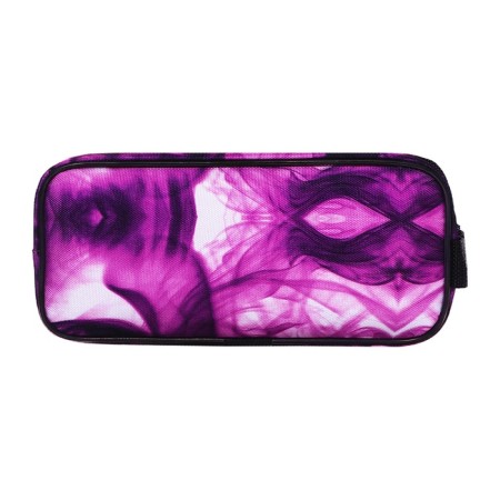 Penal soft 2 compartments, 100 x 220 x 70, with a pen, mix-3