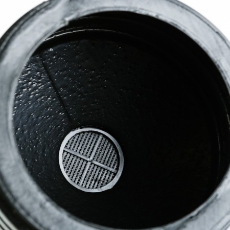Funnel for fuel and lubricants "Glavdor" with a grid and corrugation, diameter 13 cm, height 35 cm-1