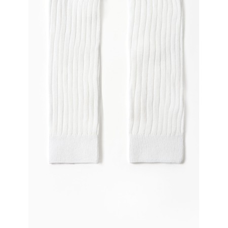 Children's leggings with Minaku straps, height 62-68 cm, white-1