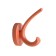 Furniture hook CAPPIO Usual, two -rod, brick