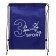 A bag for shoes 420 x 340 mm, calligrata Sport 3, (soft polyester, density 210d), blue mix