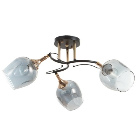Chandelier N5031/3 COF+FGD coffee/gold 3x60W E27 60x60x24cm