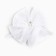 Outlet. Bant for hair on elastic band, white, 15x14 cm, princesses
