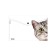 A4 button, 160 μm, Erichkrause "Hiding Cats", translucent, mix, mix