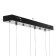 Bayerlux lamp "Olendal" LED 45W black and gold 62x5x44-150 cm