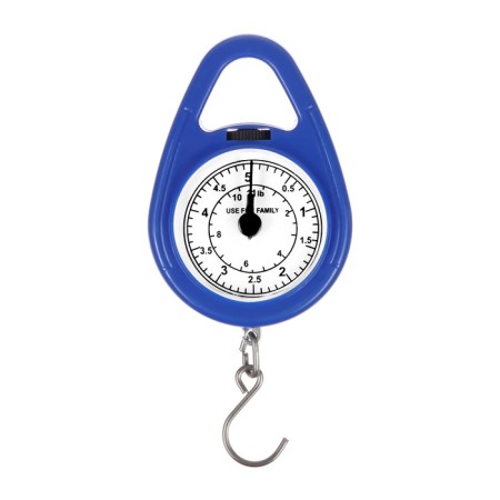 Mechanical bime, up to 5 kg, division price 200 g, blue