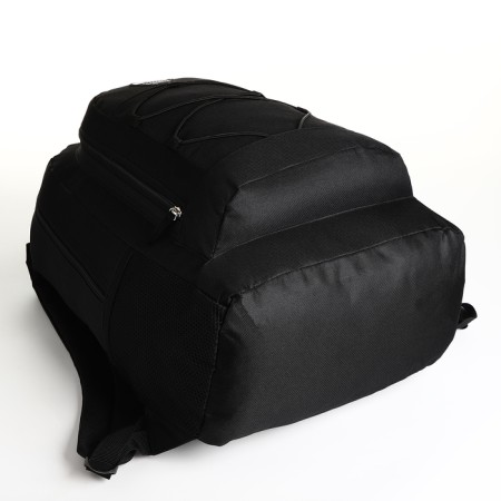 Youth backpack on lightning, 3 pockets, black color-4