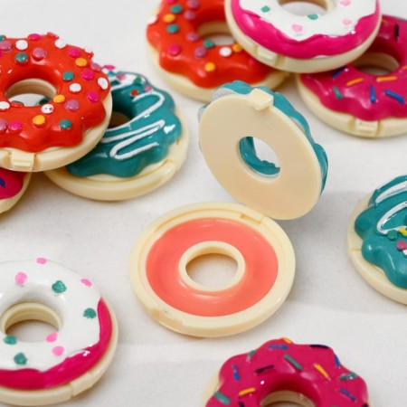 Lip balm "Donut", a mix of flowers and aromas-3