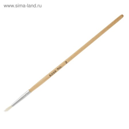 Koz's hand set, 3 pieces (No. 1, 2, 3), round, with wooden handles, in a blister-3
