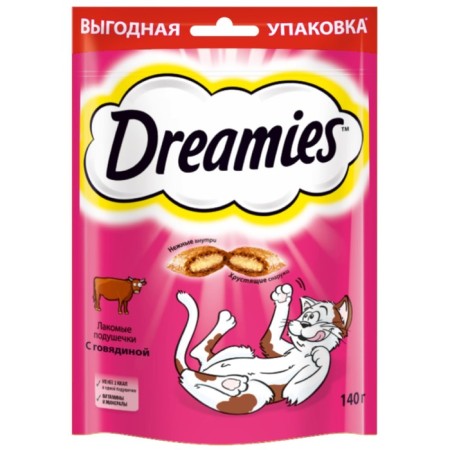 Dreamies treat for cats, beef, 140 g-7
