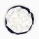 Outlet. Bant for hair on an elastic band, white with blue, 11 cm, Minnie Mouse