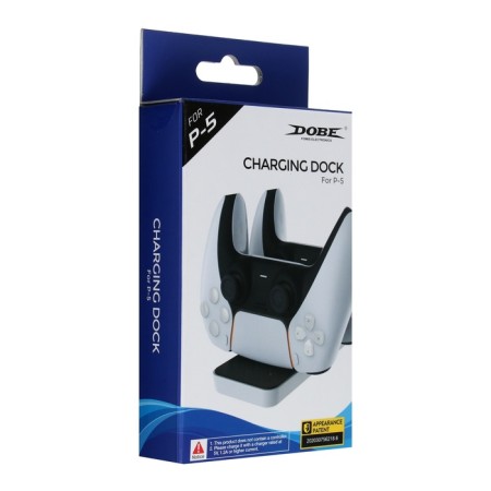 Charger for 2-X Gampads PS5 Dobe TP5-0591, Changing Dock, black and white-7