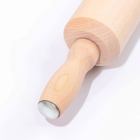 Rockbrush with rotating handles, 40x7 cm, linden-1
