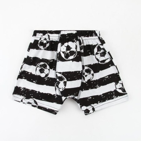 Coward cowards for a boy, black/white color, height 98-104 cm