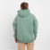 Huds with a hood was laid down, olive color, size 50