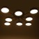 Almo chandelier 8XLED 192W 3000-6000K Black 90x90x21 cm Bayerlux