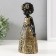 Souvenir Polystone "Baby from Africa, with a large bow" 9.5x7.7x21.5 cm