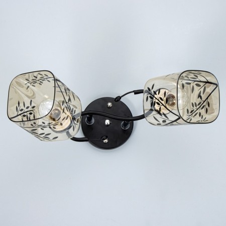 Arnella chandelier 2he27 40W Black 45x26x27 cm Bayerlux-4