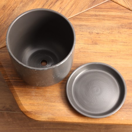 Pot of flower python graphite 3 l-3