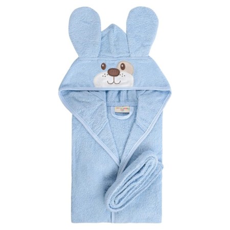Children's robe "Zuma", age 5-6 years old, blue color-2