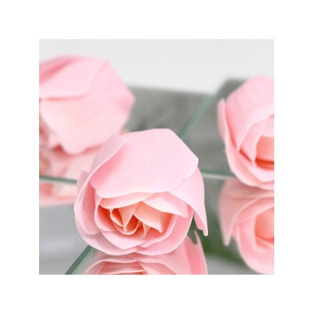 Soap roses, pink, set of 3 pcs.-5